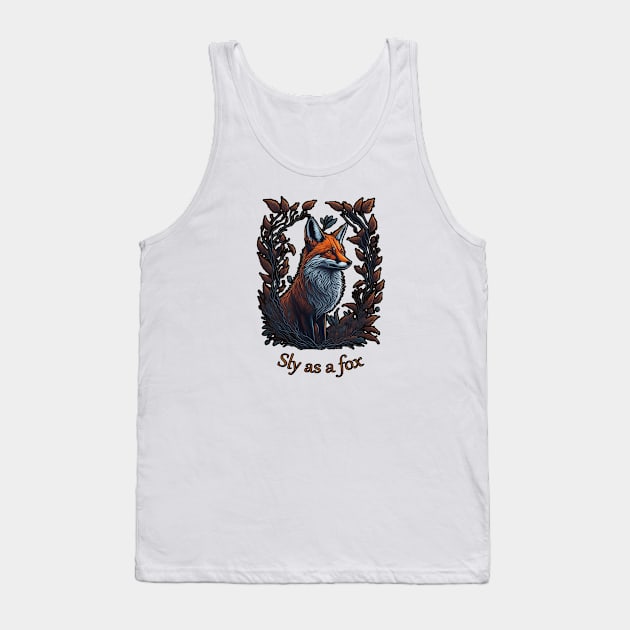 fox Tank Top by ElArrogante